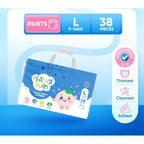 Peachy Bum Cloud Soft Diaper Pants | Size M | L | XL | XXL (1pack)