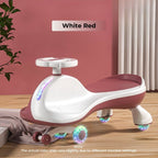 Mums Choice Kids Swivel Ride-On Car | Twisting Toy Car | Child Birthday Present Gift Station