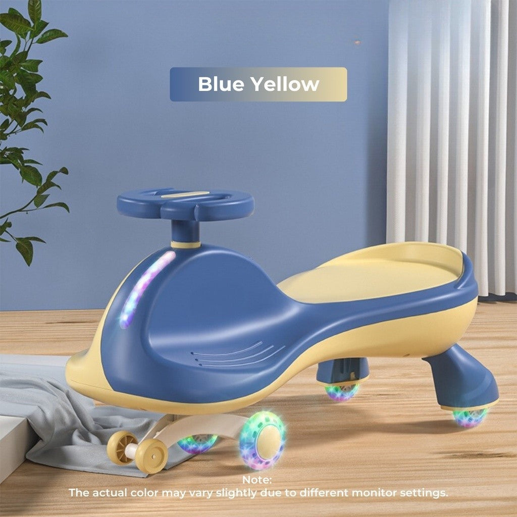 Mums Choice Kids Swivel Ride-On Car | Twisting Toy Car | Child Birthday Present Gift Station