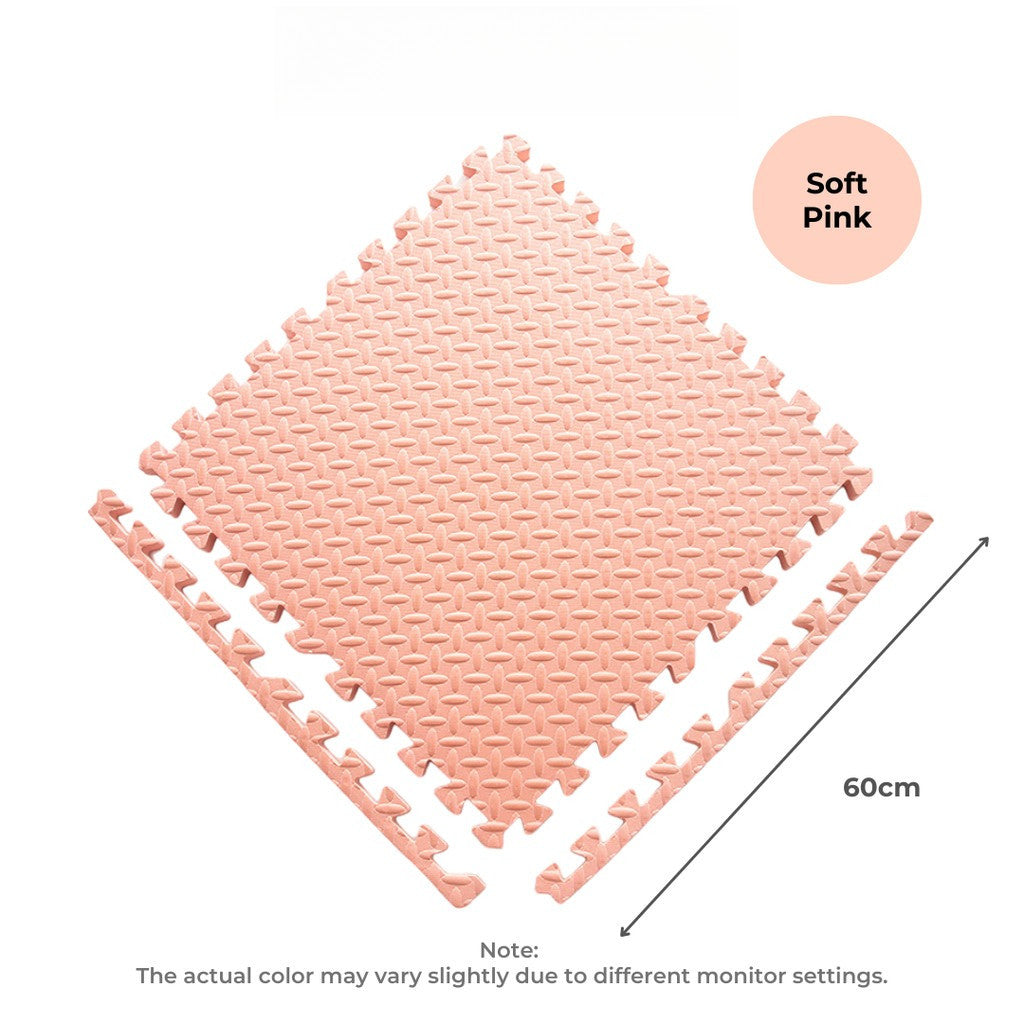 Mums Choice Baby Foam Puzzle Playmat | Double Side Playtime Soft Crawling Floor Mat Child Safety Kids Gift Station