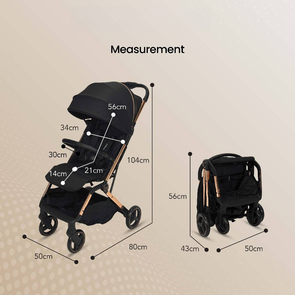 Prego Baby Lumi Travel Stroller (0-22kg)
