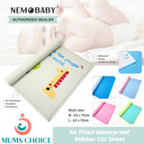 Nemobaby Premium Air-Filled Rubber Cot Sheet Waterproof Mat
