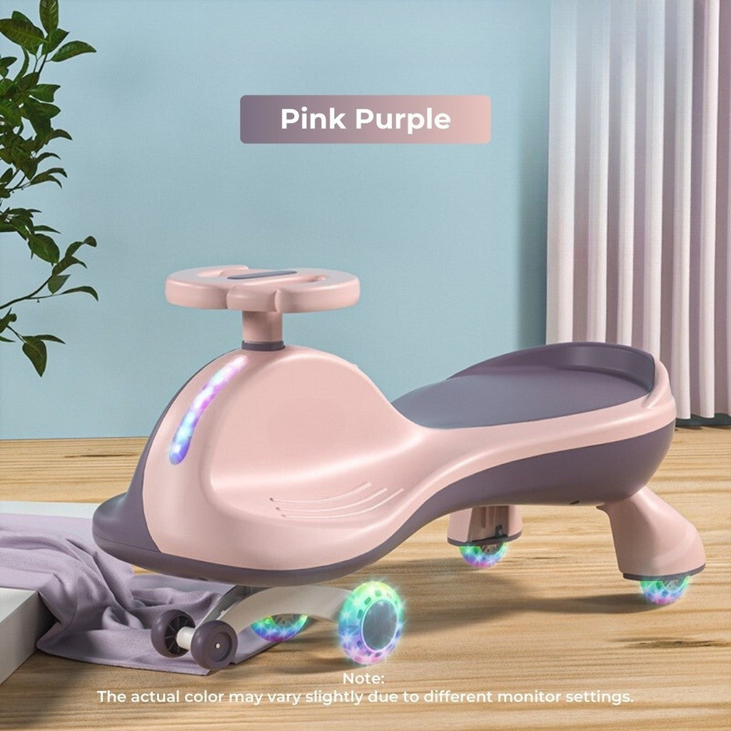 Mums Choice Kids Swivel Ride-On Car | Twisting Toy Car | Child Birthday Present Gift Station