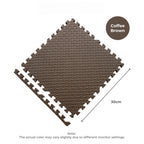 Mums Choice Baby Foam Puzzle Playmat | Double Side Playtime Soft Crawling Floor Mat Child Safety Kids Gift Station