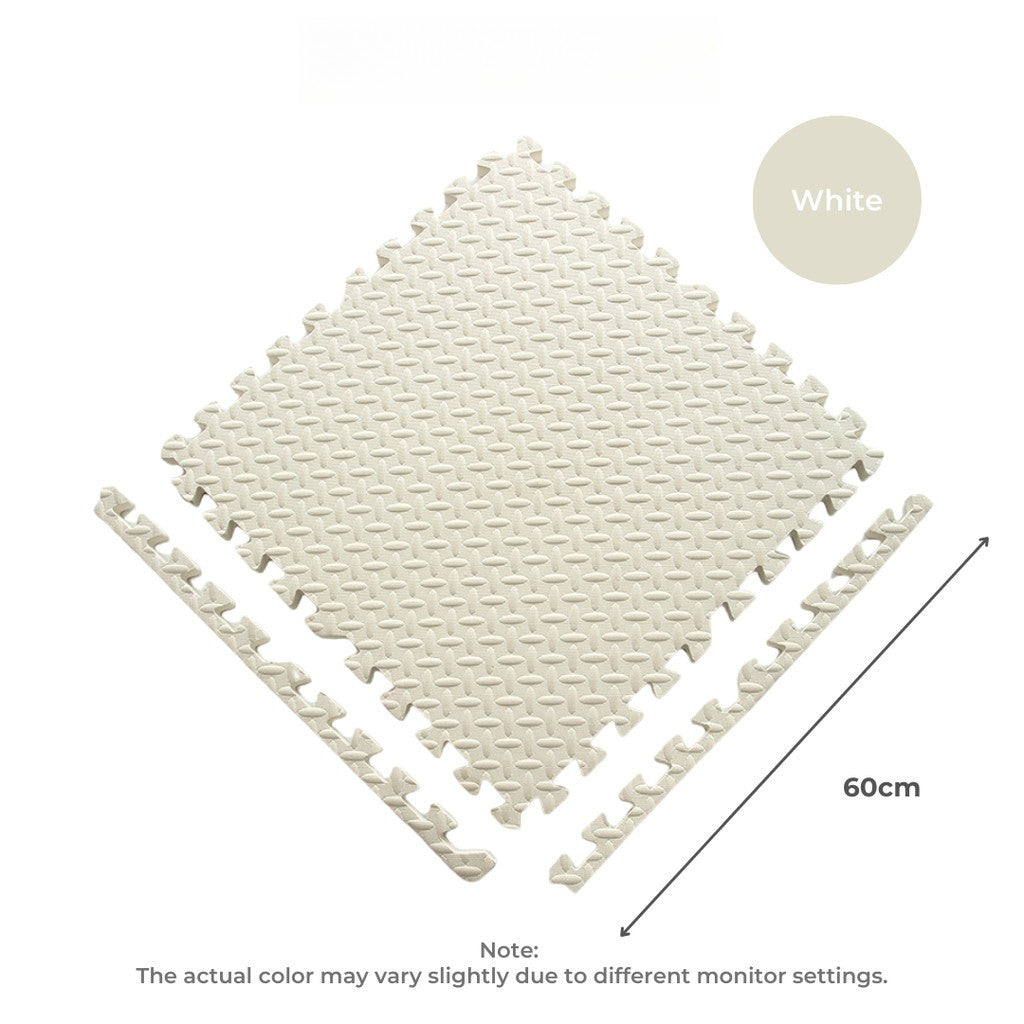 Mums Choice Baby Foam Puzzle Playmat | Double Side Playtime Soft Crawling Floor Mat Child Safety Kids Gift Station