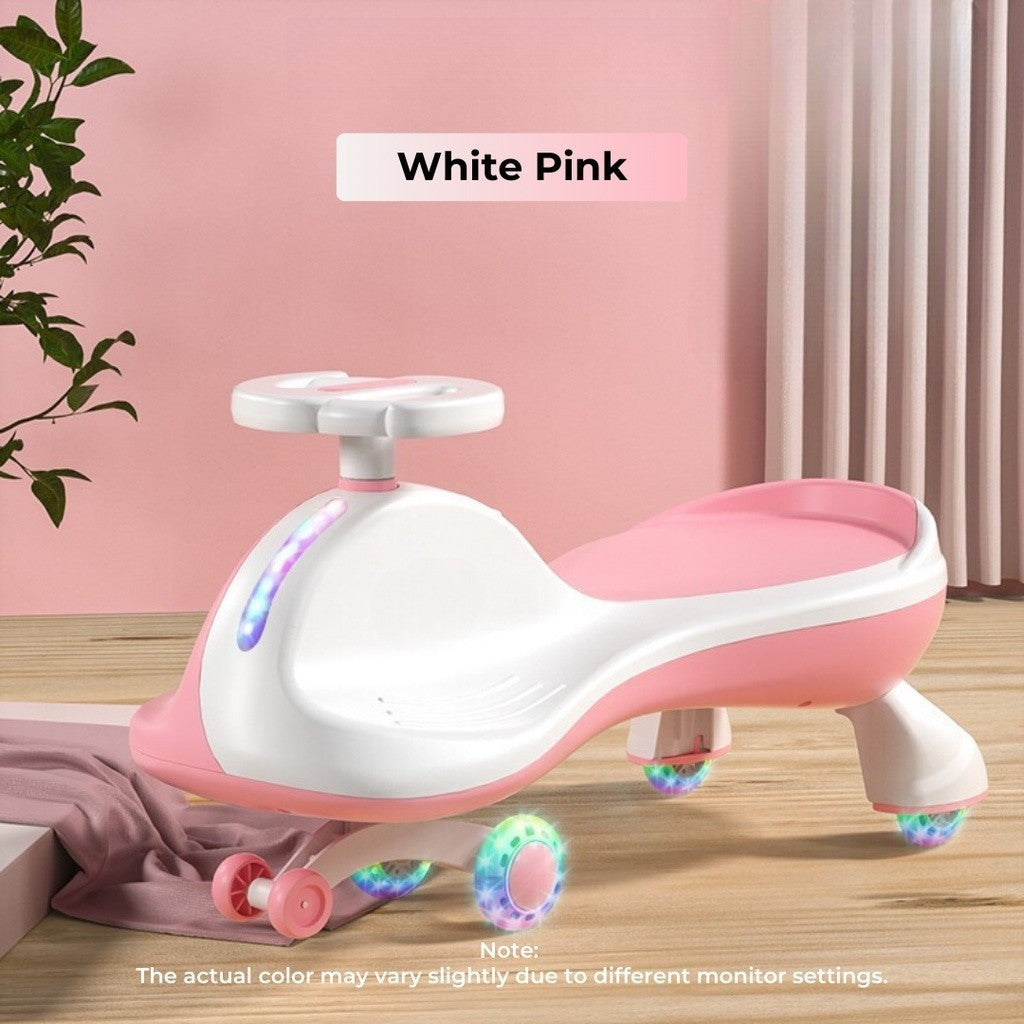 Mums Choice Kids Swivel Ride-On Car | Twisting Toy Car | Child Birthday Present Gift Station