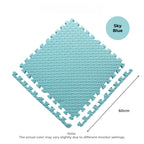 Mums Choice Baby Foam Puzzle Playmat | Double Side Playtime Soft Crawling Floor Mat Child Safety Kids Gift Station