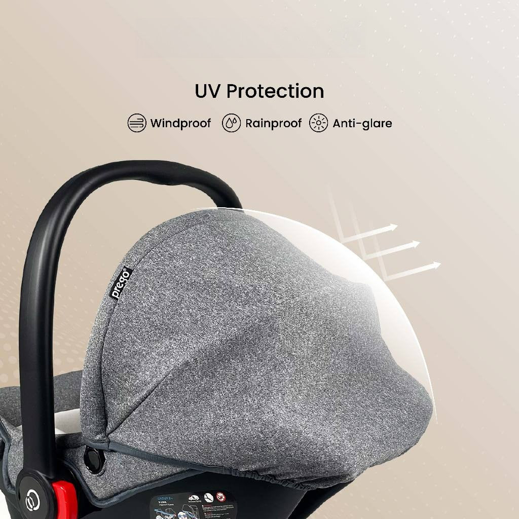 Prego Baby Airmax Infant Portable Car Seat Carrier 0-13KG