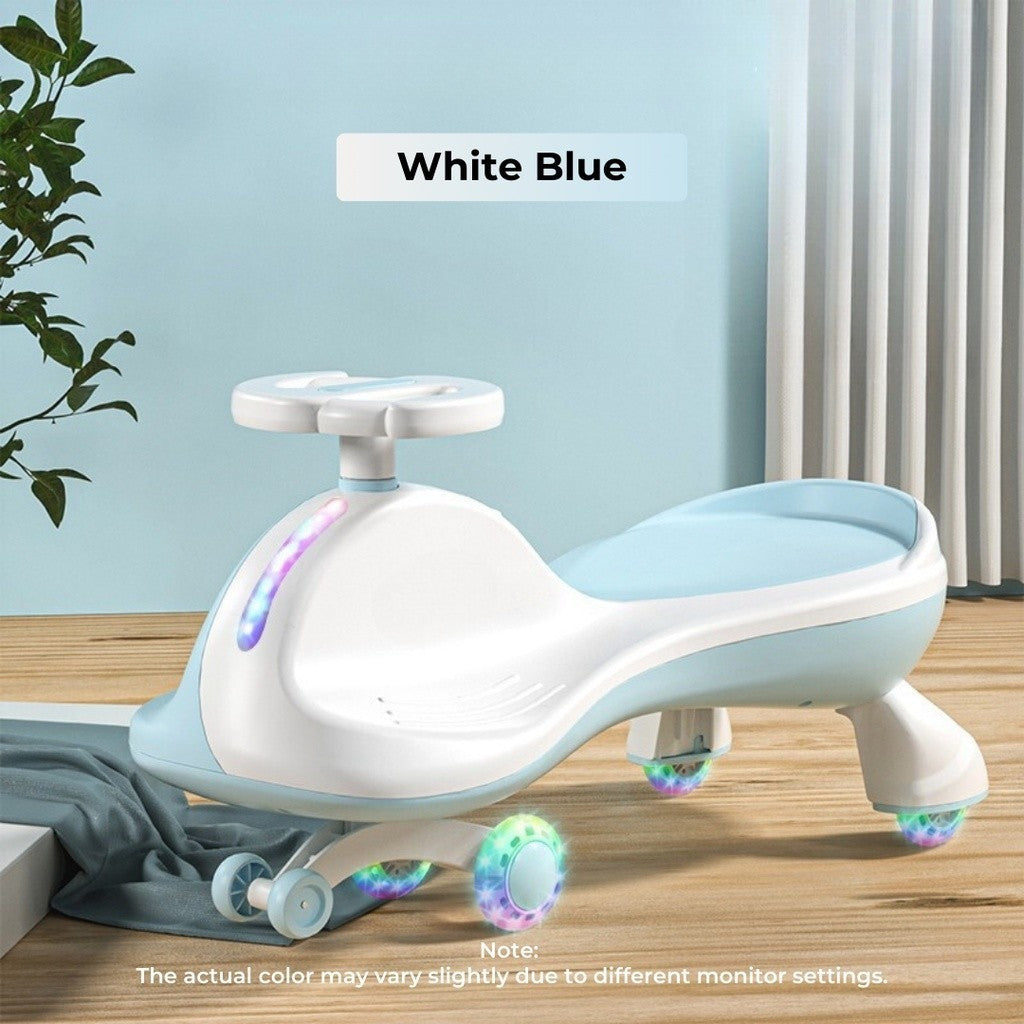 Mums Choice Kids Swivel Ride-On Car | Twisting Toy Car | Child Birthday Present Gift Station