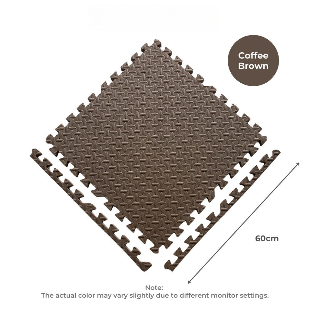 Mums Choice Baby Foam Puzzle Playmat | Double Side Playtime Soft Crawling Floor Mat Child Safety Kids Gift Station