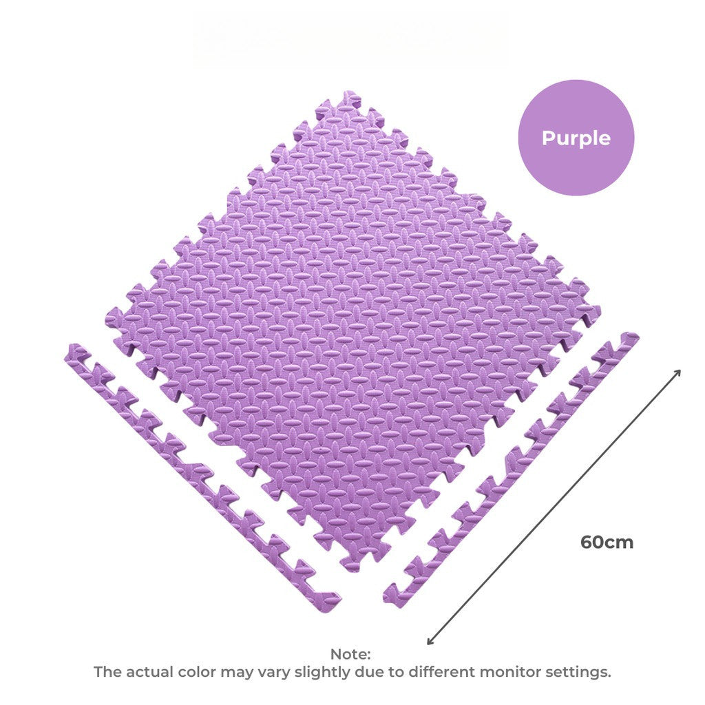 Mums Choice Baby Foam Puzzle Playmat | Double Side Playtime Soft Crawling Floor Mat Child Safety Kids Gift Station