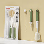 Misuta Newborn Baby Bottle Cleaning Brush Set