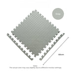 Mums Choice Baby Foam Puzzle Playmat | Double Side Playtime Soft Crawling Floor Mat Child Safety Kids Gift Station