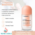 PERDAYS Pregnancy Key Essentials & DHA - Complete Prenatal Support with Multivitamins & DHA - 60 Cap