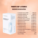 PERDAYS Probiotic 360 & Vitamin D – Probiotic Support for Blood Sugar Balance During Pregnancy - 30c