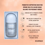 PERDAYS Probiotic 360 & Vitamin D – Probiotic Support for Blood Sugar Balance During Pregnancy - 30c