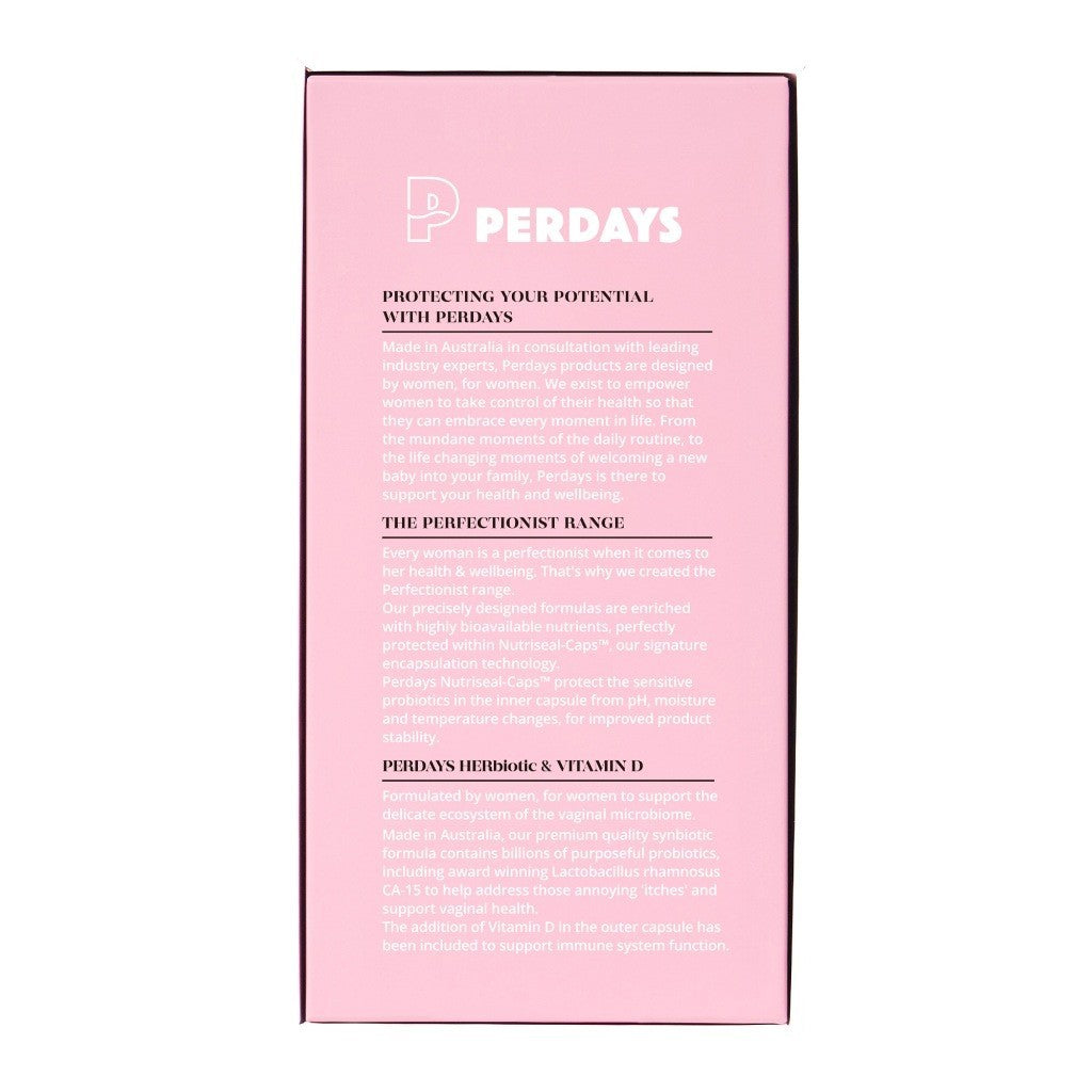 PERDAYS HERbiotic & Vitamin D - 30 Capsules