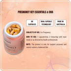 PERDAYS Pregnancy Key Essentials & DHA - Complete Prenatal Support with Multivitamins & DHA - 60 Cap