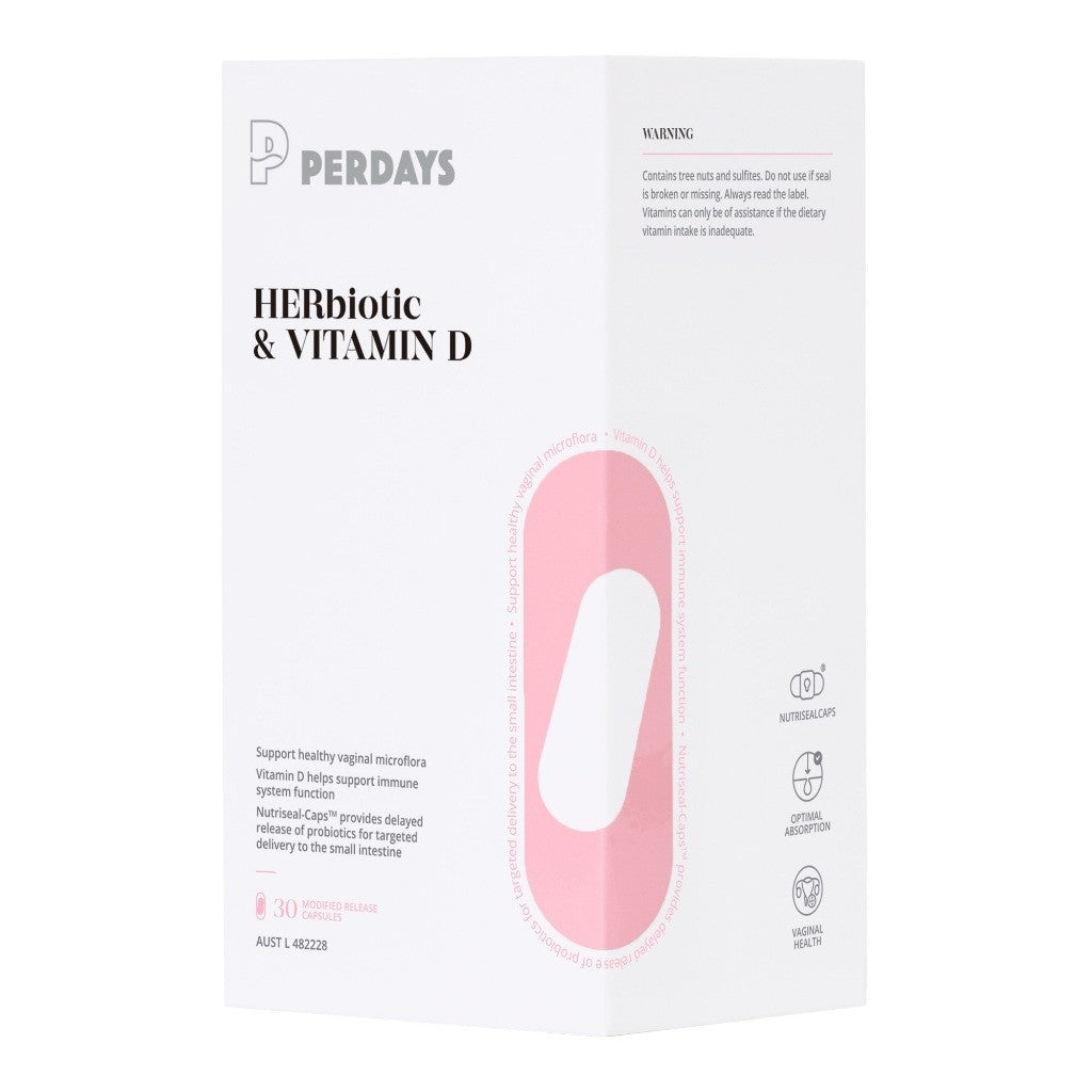 PERDAYS HERbiotic & Vitamin D - 30 Capsules