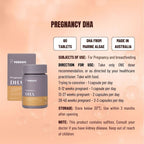 PERDAYS Pregnancy DHA  - Sn2 DHA - Brain & Eye Development Support - 60 Capsules