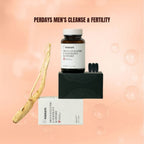 PERDAYS Men's Cleanse & Fertility | Detox, Testosterone & Fertility Support for Men - 60 Tablets