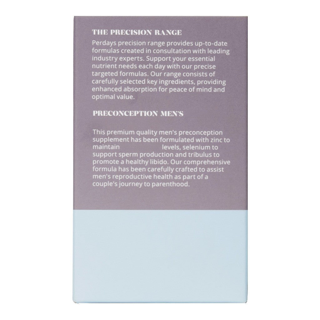 PERDAYS Preconception Men's - 60 Capsules