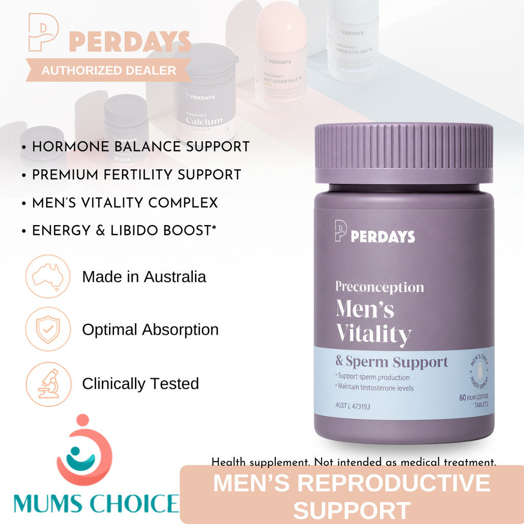 PERDAYS Preconception Men's - 60 Capsules