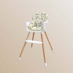 Prego Baby Angsana Beechwood High Chair Feeding