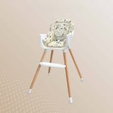 Prego Baby Angsana Beechwood High Chair Feeding