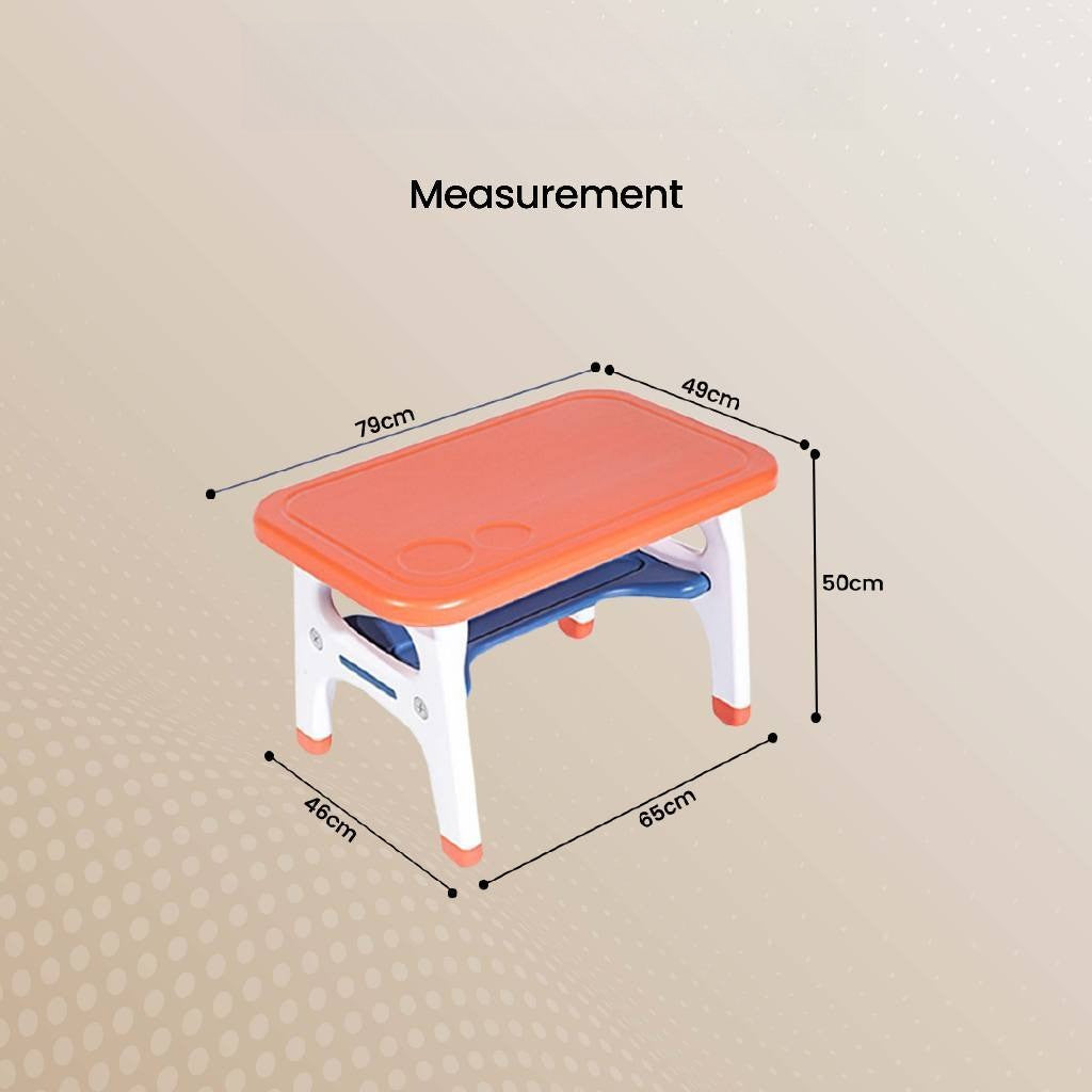 Prego Baby Dino Kids Learning Table Chair For Study Meal Time