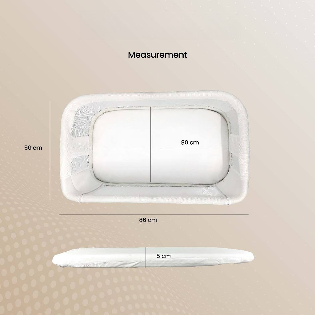 Prego Baby Chèrie Bassinet Bedside for Newborn (0-15kg)