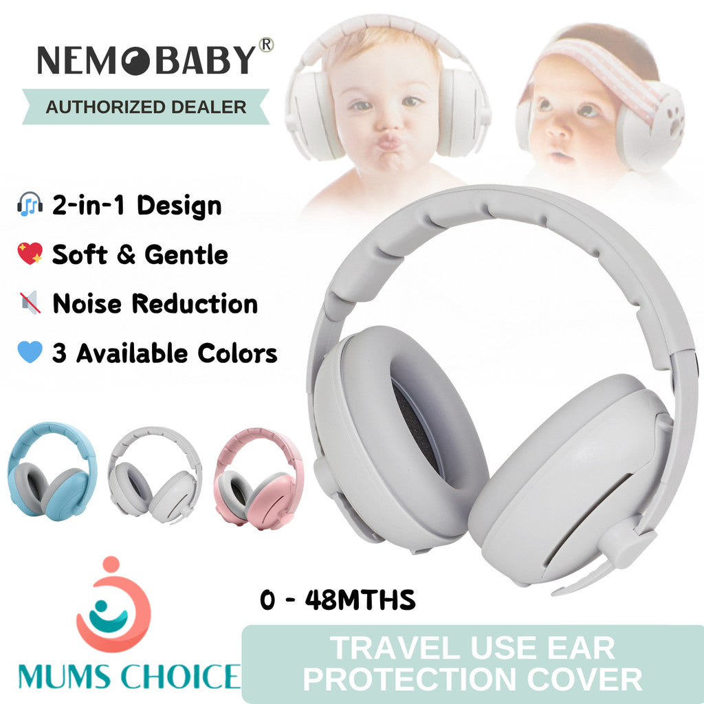 Mums Choice Baby Ear Protection Suitable For Babies And Toddlers Up To 48 Months