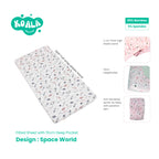 Koala Living ultra soft baby mattress fitted sheet with 360degree full wrap