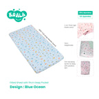 Koala Living ultra soft baby mattress fitted sheet with 360degree full wrap