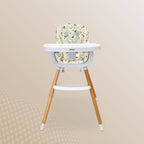 Prego Baby Angsana Beechwood High Chair Feeding