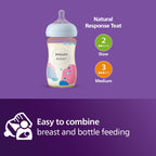 Philips Avent Welcome Baby Gift Set with Natural Response PPSU Bottles (SCD849/01) - Baby Kingdom