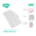 Koala Living ultra soft baby mattress fitted sheet with 360degree full wrap