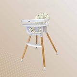 Prego Baby Angsana Beechwood High Chair Feeding