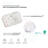 Koala Living Ultra soft Infant Dimple Pillow 95%Bamboo + 5%spandex