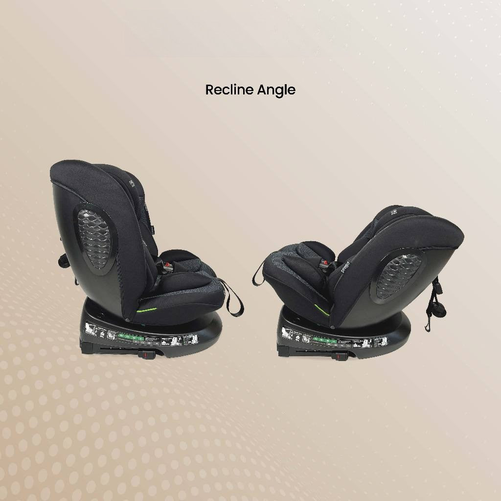 Prego Baby i-Max Car Seat i-Size Certified UN R129 for Newborns until 150cm Height