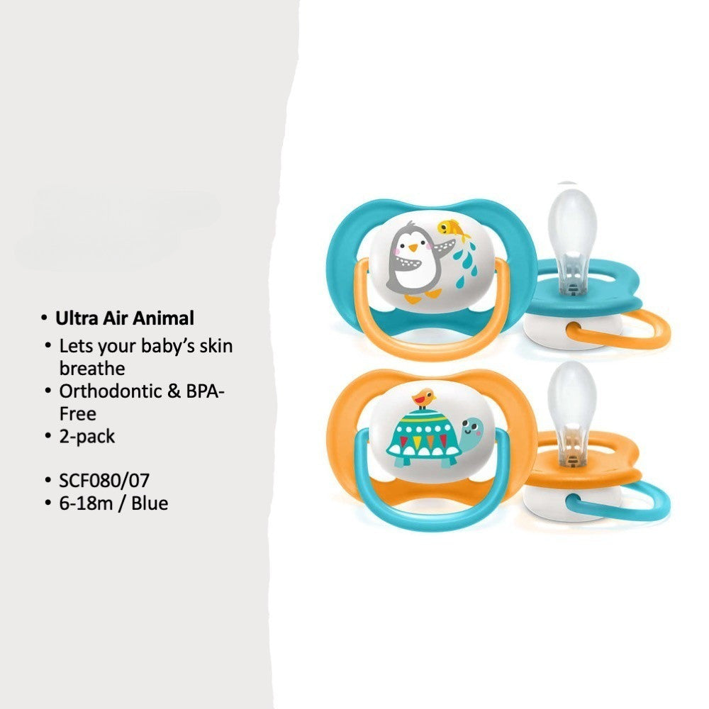 Philips Avent ultra air animal baby pacifier