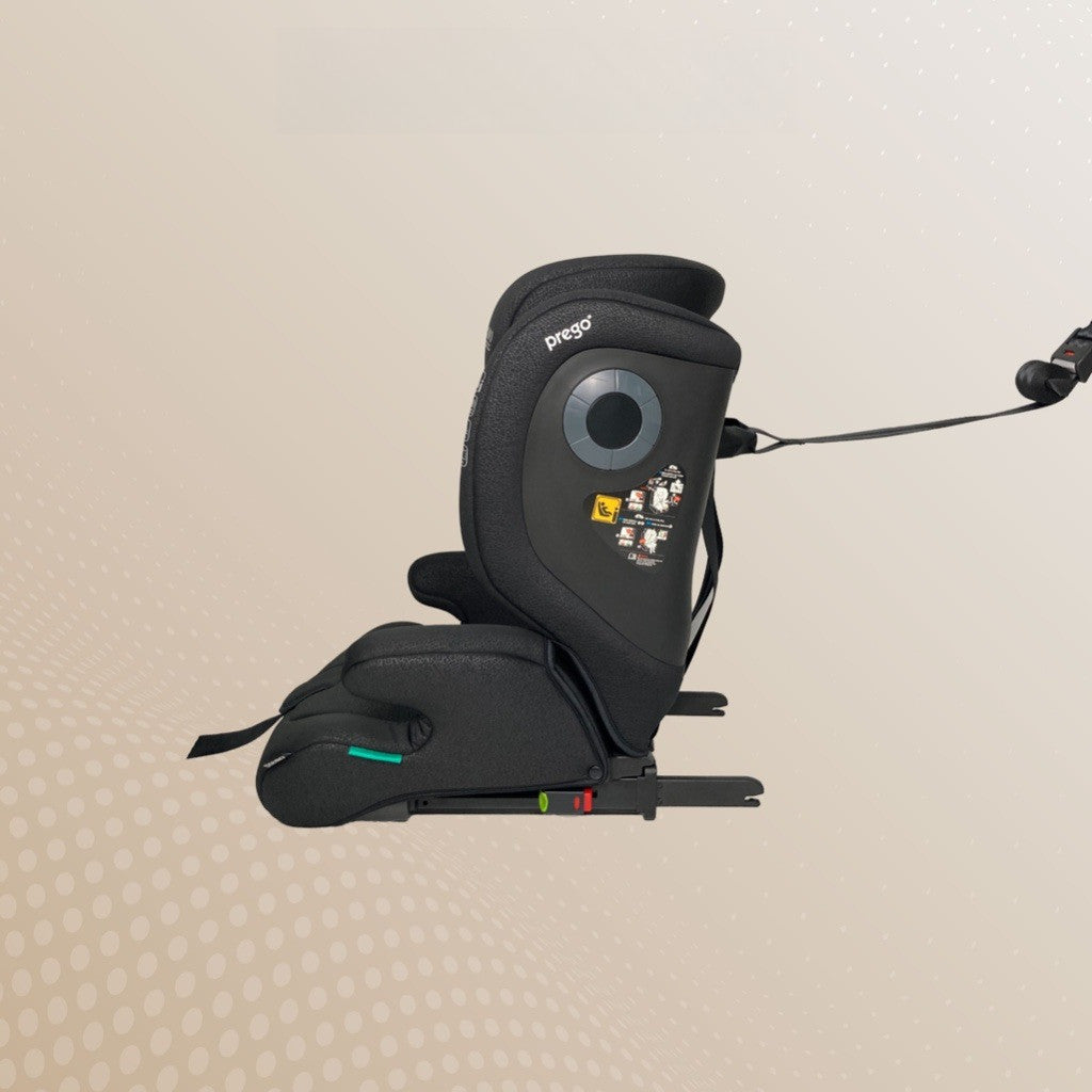 Prego i-Zedd i-Size Child Car Seat ISOFIX Rear + Forward Facing from 40–150cm with R129 Certified