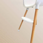 Prego Baby Angsana Beechwood High Chair Feeding