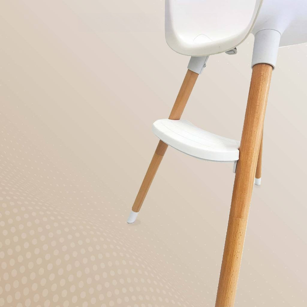 Prego Baby Angsana Beechwood High Chair Feeding