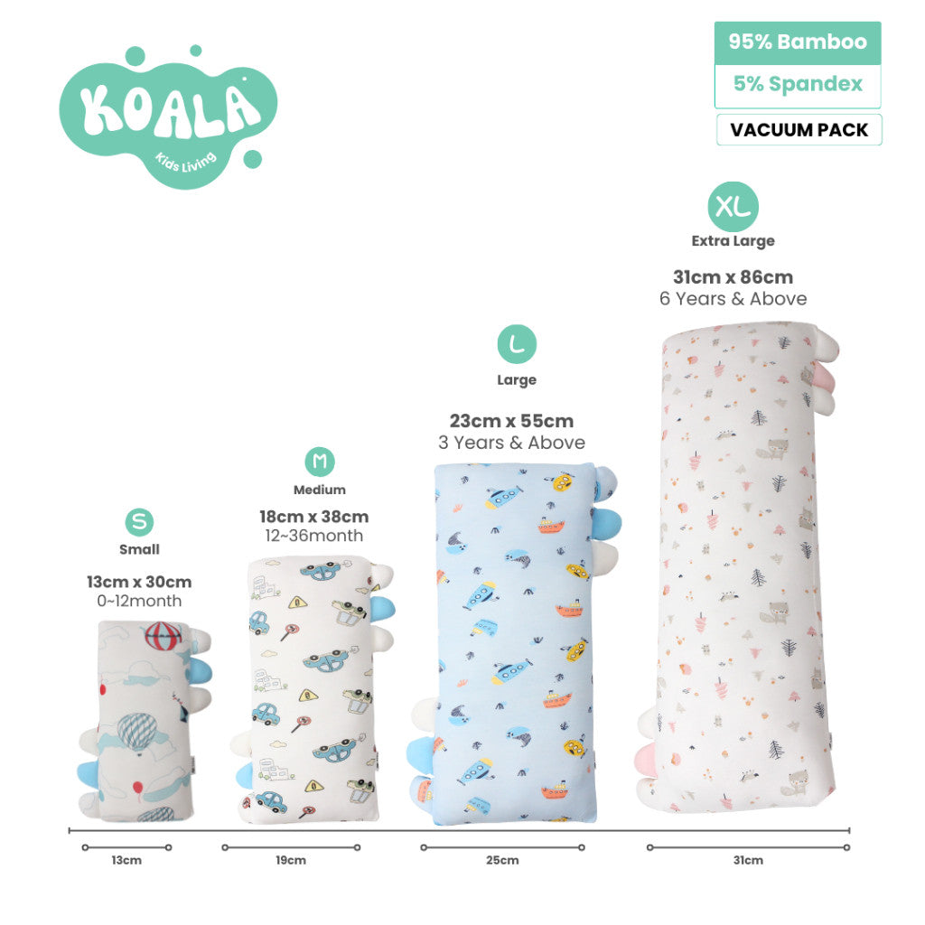 Koala Living Snugly Hugging Pillow 95%Bamboo + 5% Spandex Ultra Soft