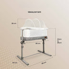 Prego Baby Chèrie Bassinet Bedside for Newborn (0-15kg)