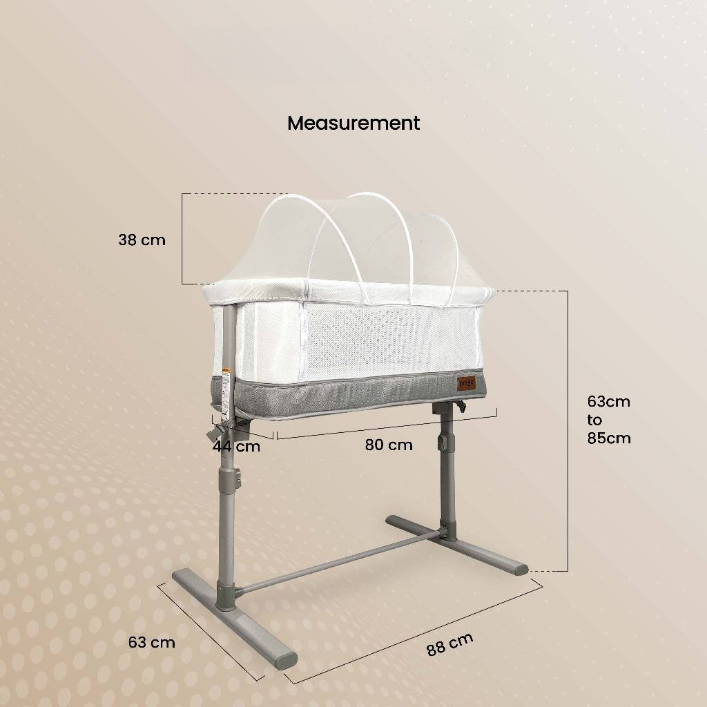 Prego Baby Chèrie Bassinet Bedside for Newborn (0-15kg)
