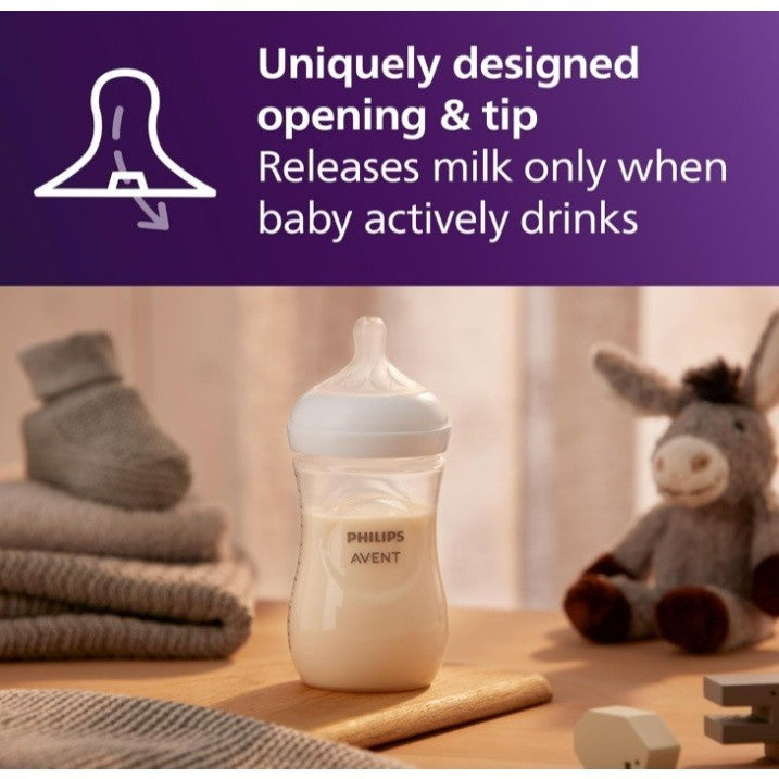 Philips Avent Natural Response Baby Bottle Pack of 4