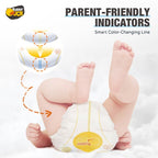 Mums Choice HK Rubber Duck baby diapers / pants Ultra Breathable, Skin-Friendly, High Absorption Taped or Pants