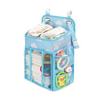 Mums Choice Baby Diaper Organizer Large Capacity Hanging Crib & Stroller Storage Bag